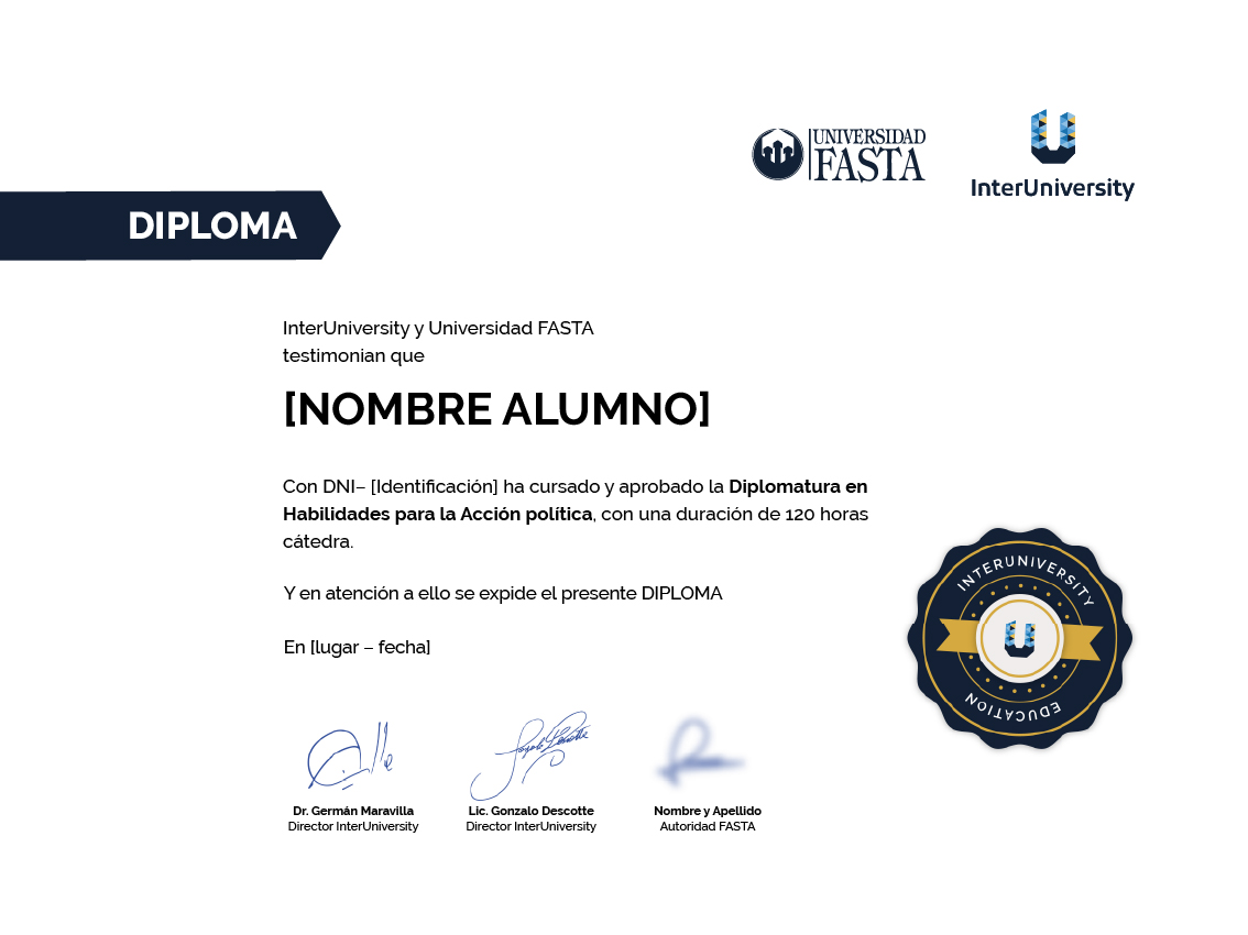 Diploma - Habilidades